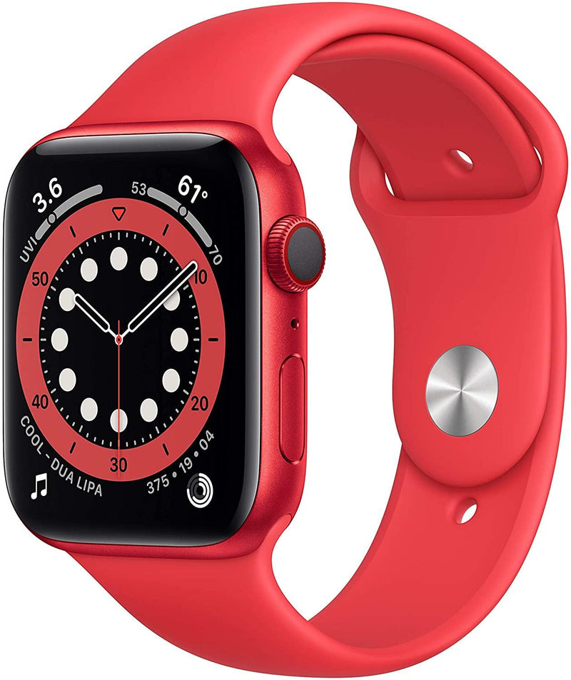 Apple Watch Series 6 GPS + Cellular 44mm Aluminium Case with (PRODUCT)RED Sport Band - the1kw