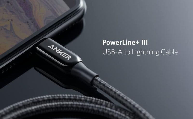 Anker PowerLine+ III lightning (90cm/3ft) - Anker Kuwait