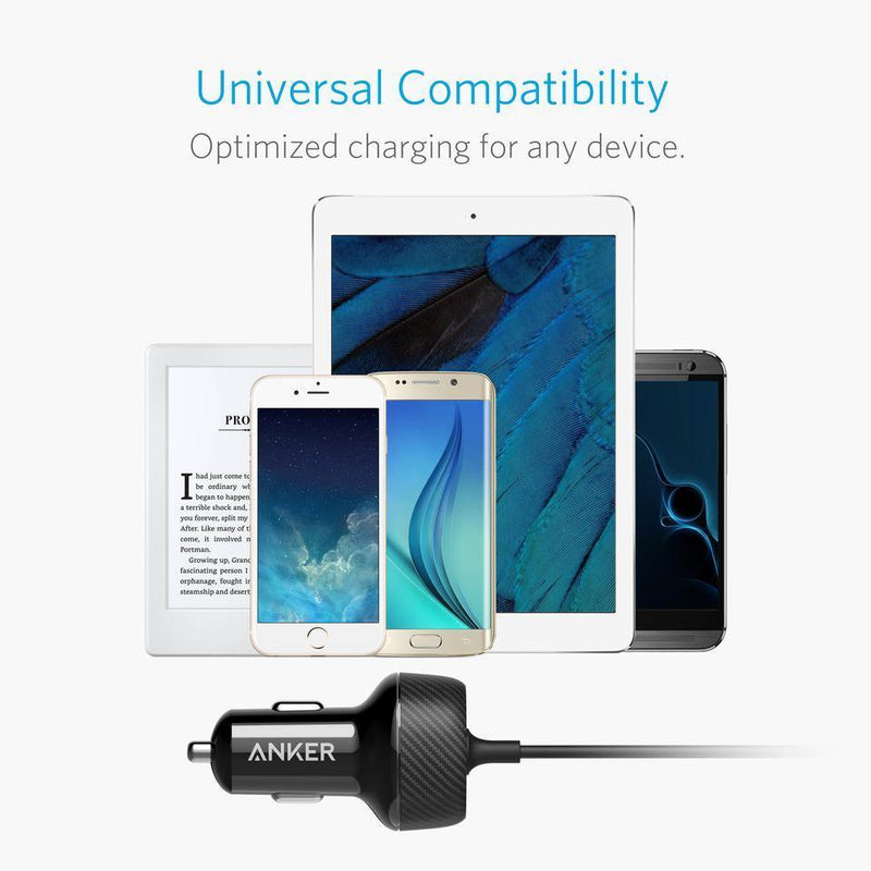 Anker PowerDrive 2 Elite with lightning Connector - Anker Kuwait