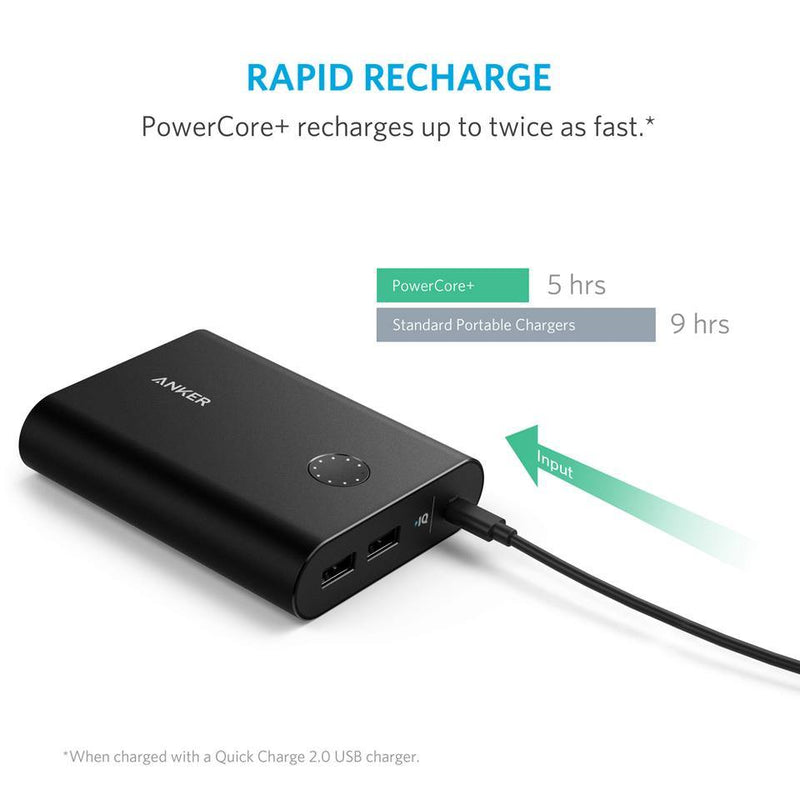 Anker PowerCore+ 13400 QC 3.0 (Output Only) - Anker Kuwait