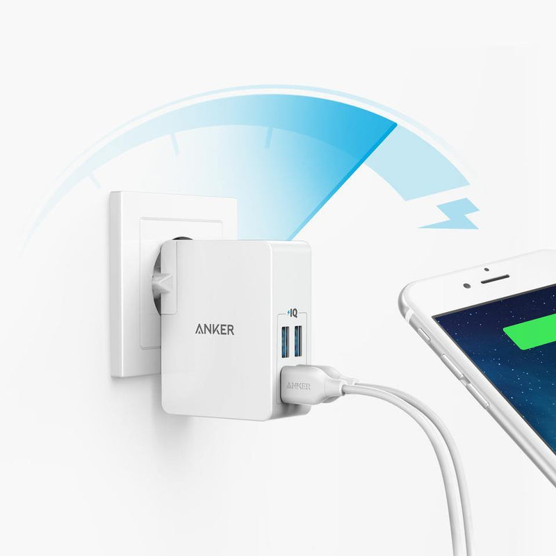 Anker PowerPort 4 Lite - Anker Kuwait