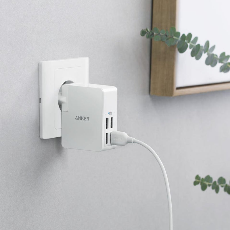 Anker PowerPort 4 Lite - Anker Kuwait