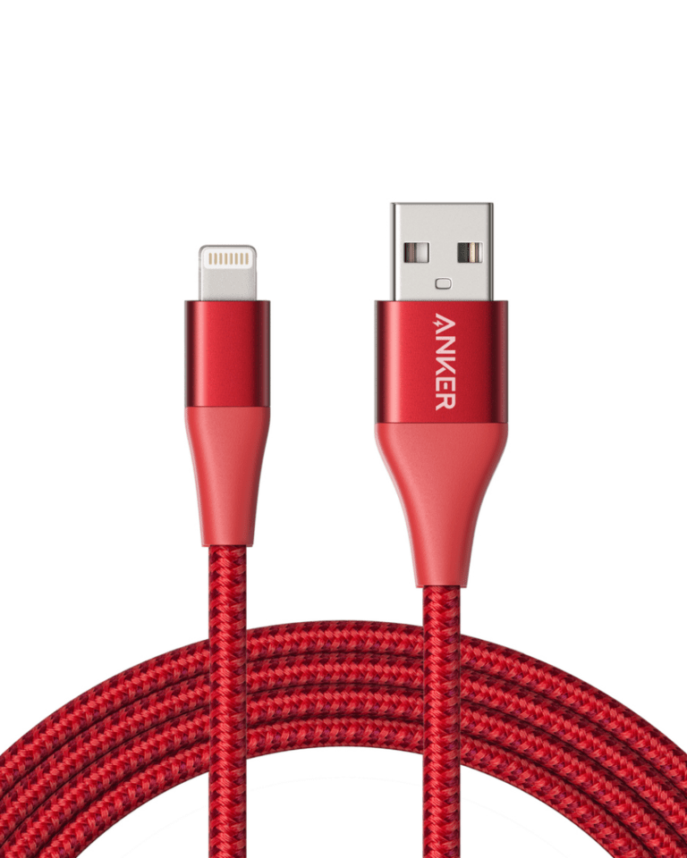 Anker PowerLine+ II Lightning -Red - Anker Kuwait