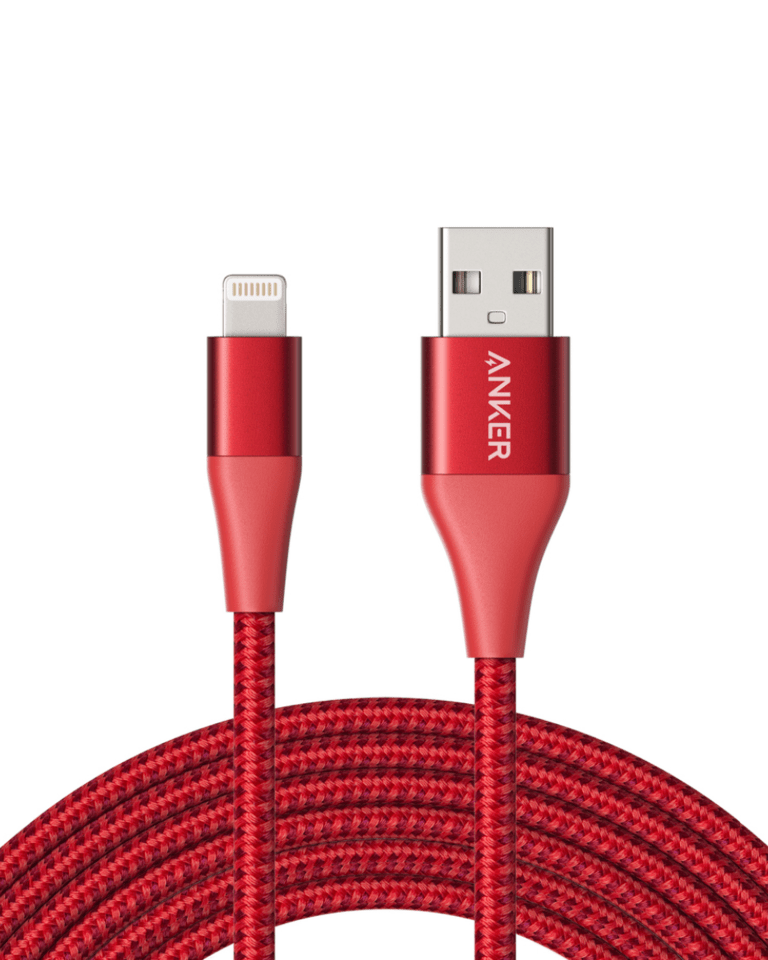 Anker PowerLine+ II Lightning -Red - Anker Kuwait