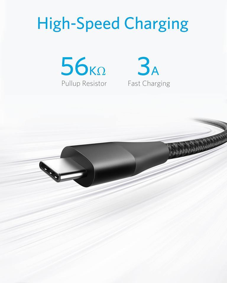 Anker PowerLine+ II USB-C to USB-A -Black - Anker Kuwait