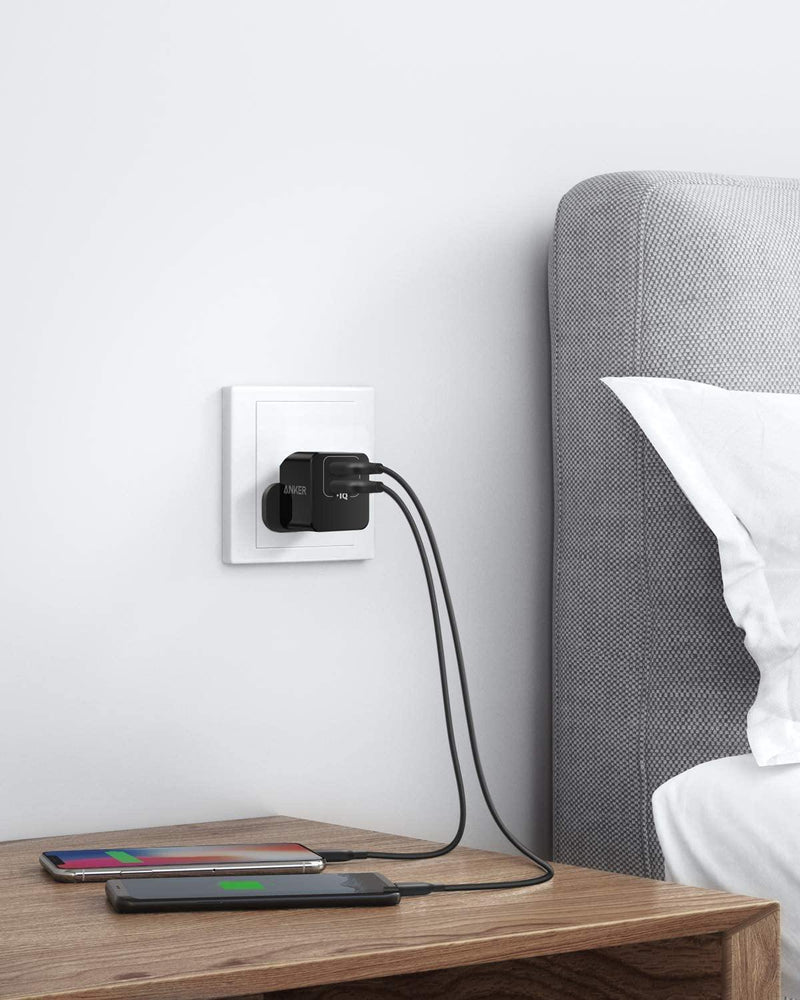 Anker PowerPort mini Dual Port USB Charger – Black - Anker Kuwait