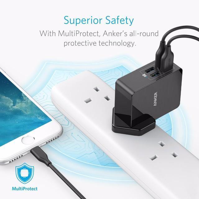 Anker PowerPort 4 Lite - Anker Kuwait