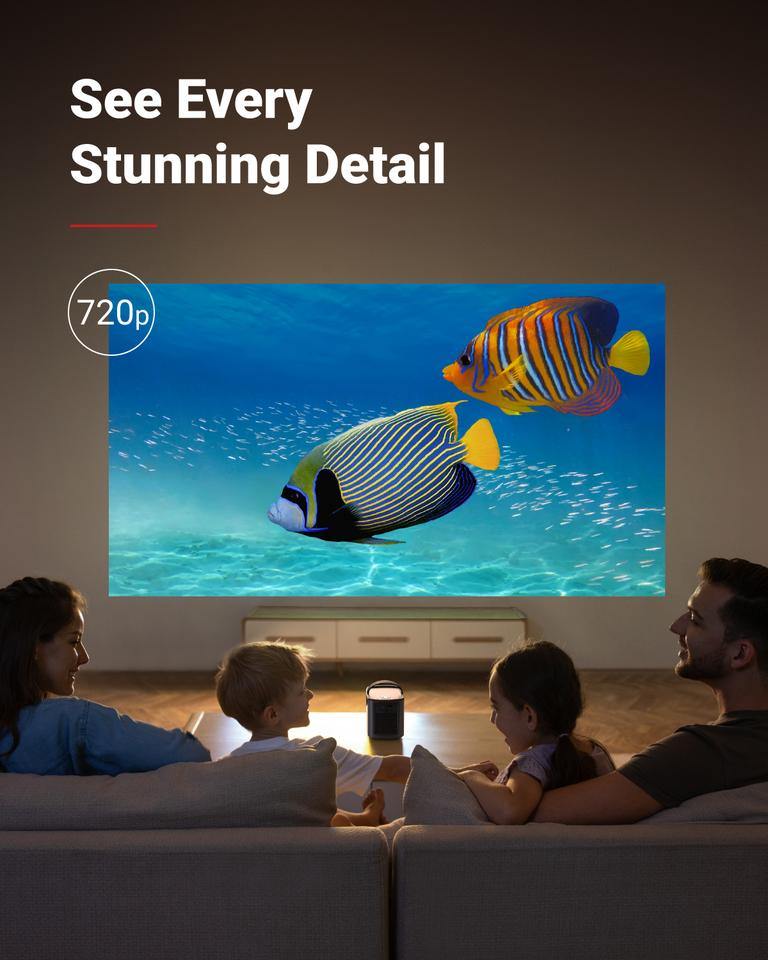 Nebula Mars II Pro Smart projector -Black - Anker Kuwait