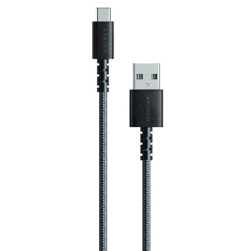 Anker PowerLine Select+ USB-A to USB-C (0.9m/3ft) -Black - Anker Kuwait