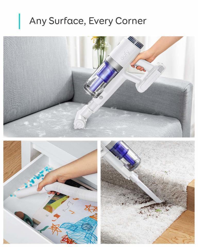 Eufy HomeVac S11 Go Cordless Stick Vacuum Cleaner -White - Anker Kuwait