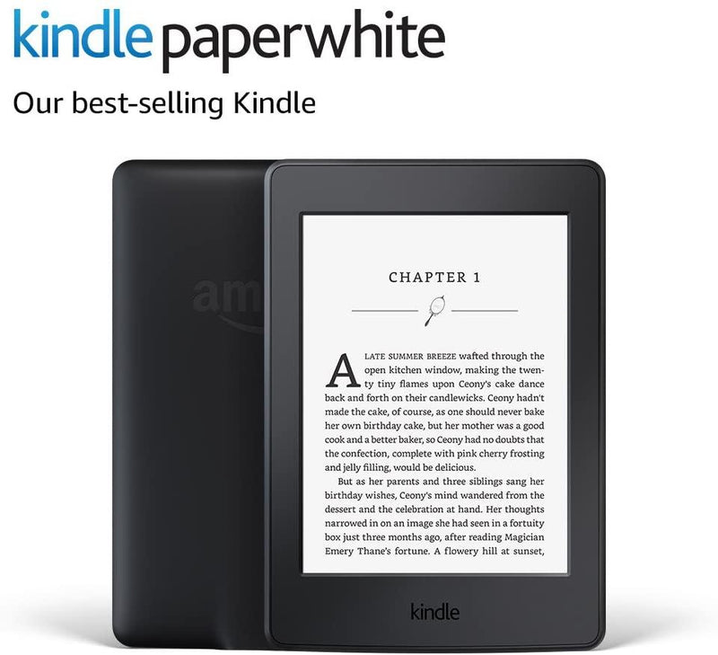 Amazon Kindle, 6-inch E-Reader Tablet (300ppi) - Black - the1kw