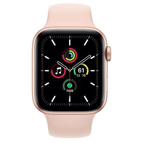 Apple Watch Series 6 GPS, 40mm Gold Aluminum Case with Pink Sand Sport Band - the1kw