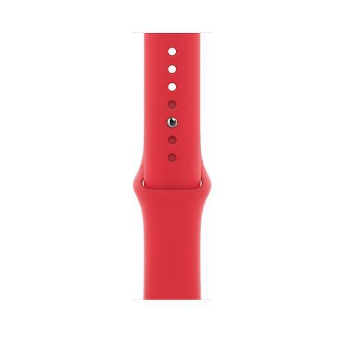 Apple Watch Series 6 GPS, 44mm Aluminum Case with (PRODUCT)RED Sport Band - the1kw