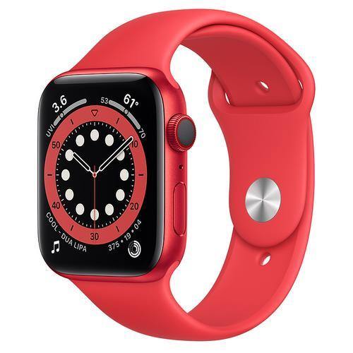 Apple Watch Series 6 GPS + Cellular, 40mm Aluminum Case with (PRODUCT)RED Sport Band - the1kw