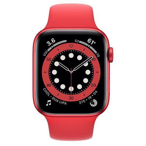 Apple Watch Series 6 GPS, 40mm Aluminum Case with (PRODUCT) RED Sport Band - the1kw