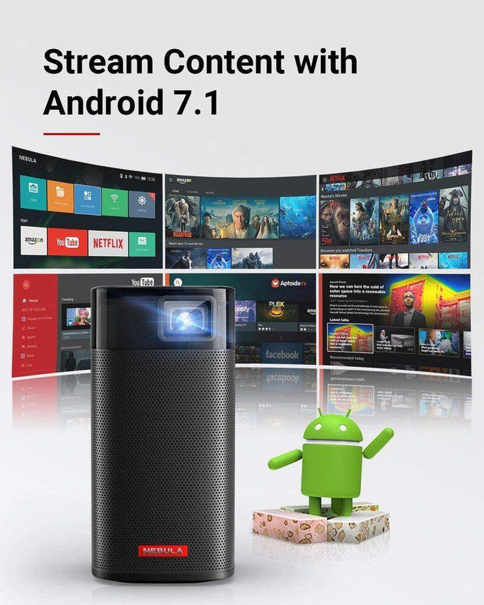 Anker NEBULA Apollo（三脚、fire TV スティック付き） Nebula公式三脚スタンド | プロジェクターアクセサリーの製品