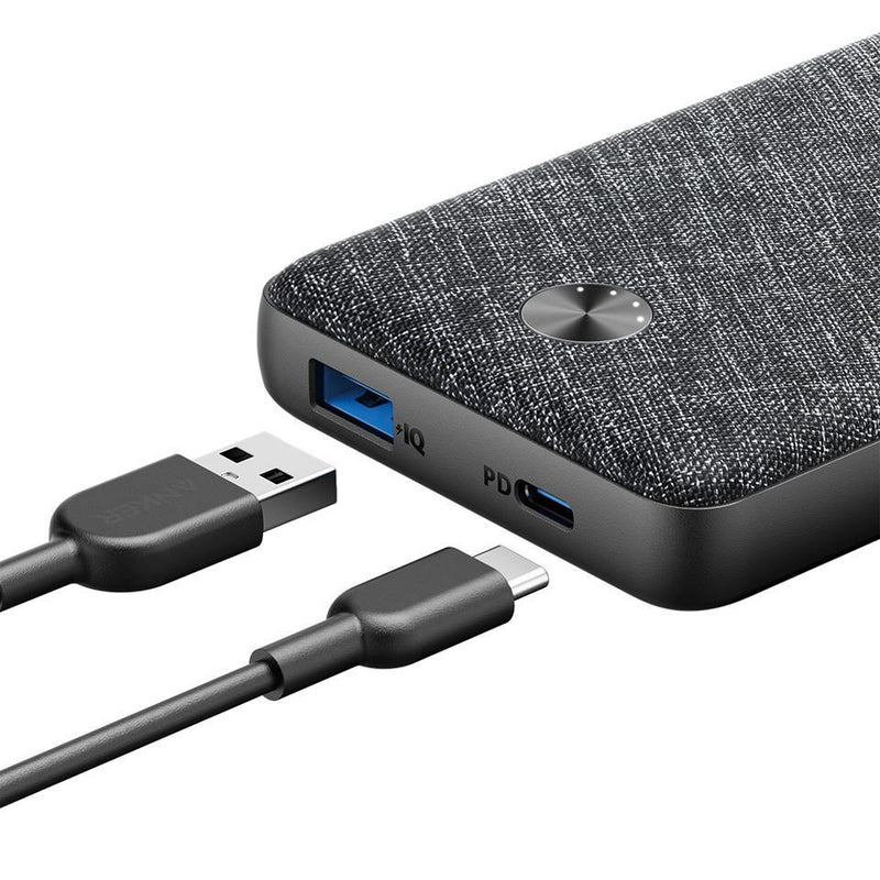 Anker PowerCore Metro Essential 20000 PD -Black Fabric - Anker Kuwait