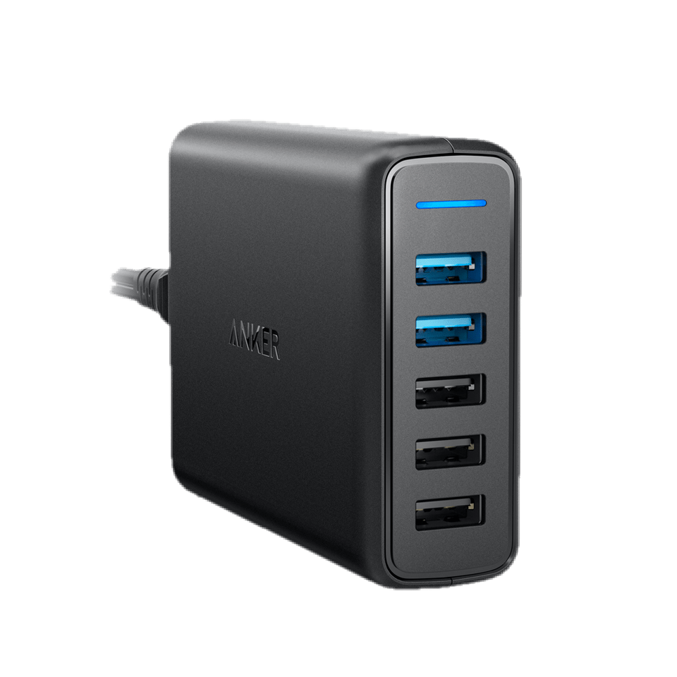 Anker PowerPort Speed 5 (Dual QC 3.0) -Black - Anker Kuwait