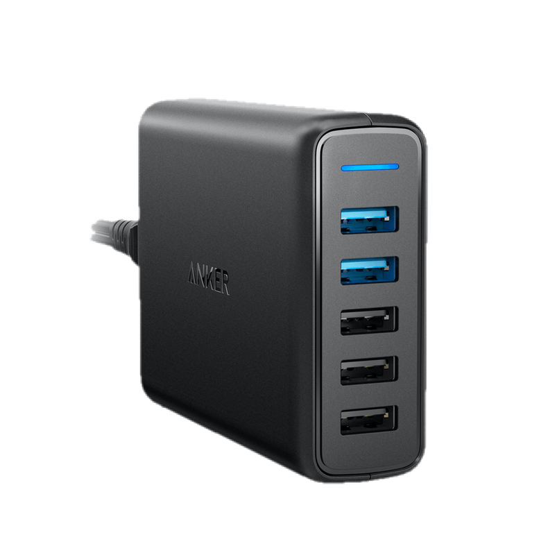 Anker PowerPort Speed 5 (Dual QC 3.0) -Black - Anker Kuwait