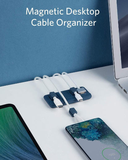 Anker Magnetic Cable Holder – Blue - the1kw