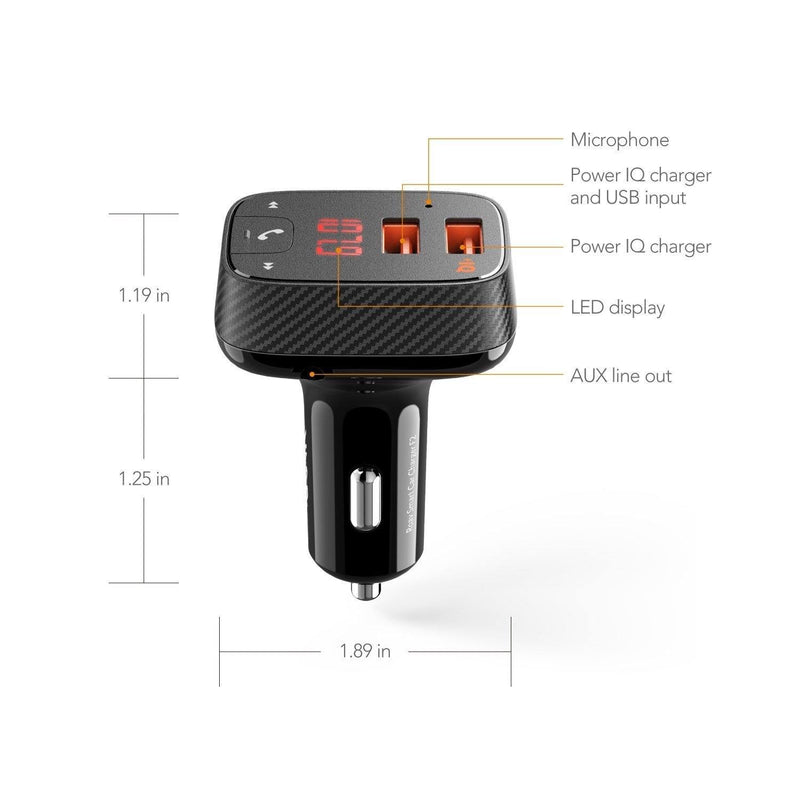 Roav SmartCharge Car Kit F2 - Anker Kuwait