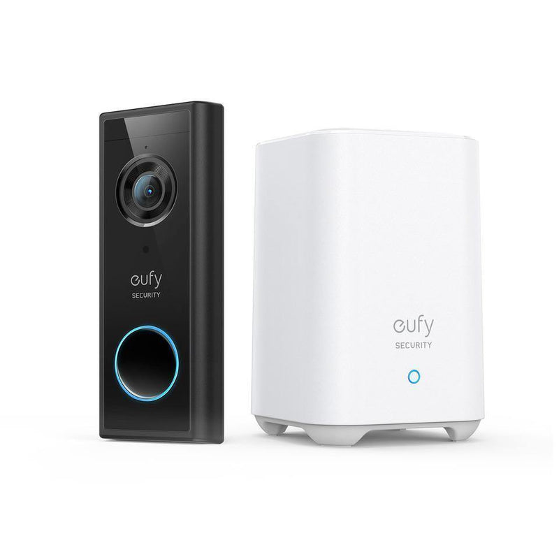 Eufy Battery Powered Video Doorbell 2K HD with HomeBase - Anker Kuwait