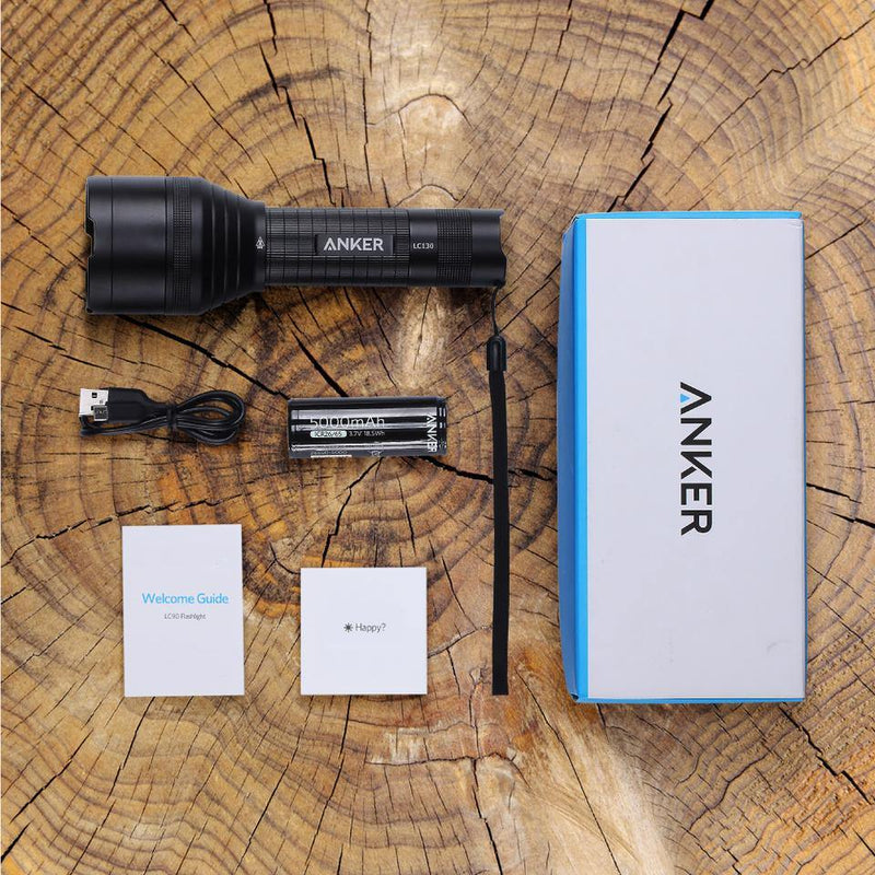 Anker Ultra-Bright LC130 Flashlight - Anker Kuwait