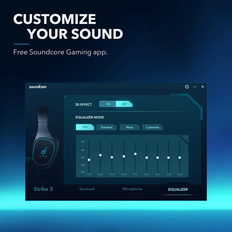 Anker SoundCore Strike 3 - أسود